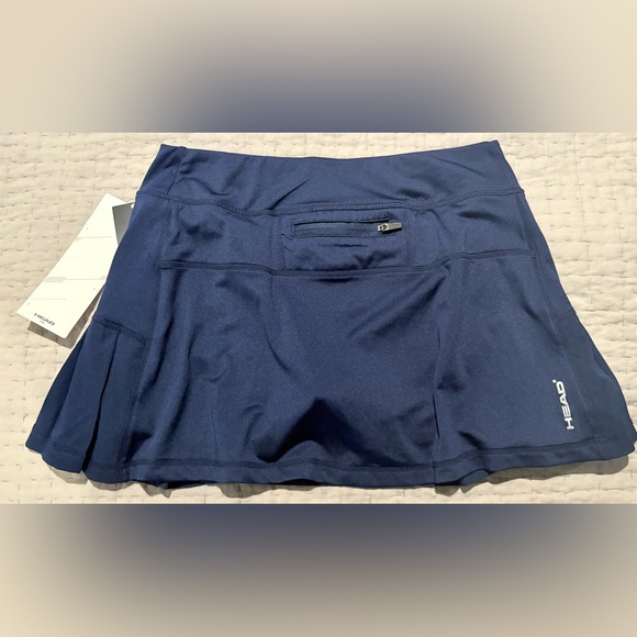 Head Women's Mini Skirt in Navy Blue - Picture 8 of 10